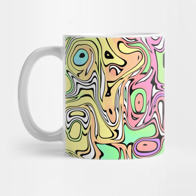 COLOR Swirls Abstract Design by SartorisArt1